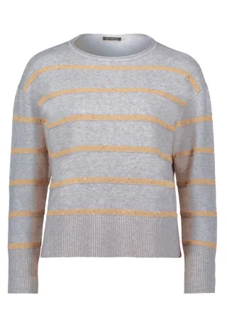Betty Barclay - Strickpullover grau - Gr. - 40