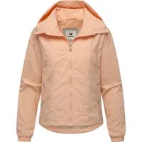 Ragwear Outdoorjacke Cerys kurze Damen Übergangsjacke mit verstaubarer Kapuze