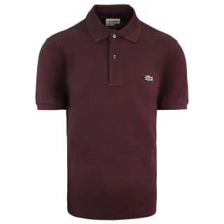 Lacoste Classic Fit Herren Burgunder Polo -Hemd