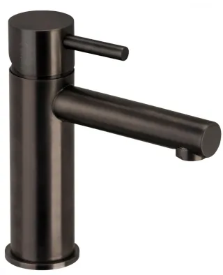 Herzbach Design iX Waschtisch-ELB ohne Ablauf Edelstahl Black, 21.133200.1.40 21.133200.1.40