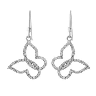 Orphelia Damen-Ohrhänger aus 925er Sterlingsilber – Silber ZO-5265