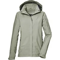 Killtec Outdoorjacke KOS 51 WMN JCKT Damenjacke: wasserdicht, atmungsaktiv, verstellbar, abnehmbare Kapuze