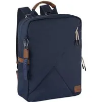 camel active Rucksack Aurum (2-tlg), aus recyceltem Polyester in Nylonstruktur, leicht & mit feinen Details