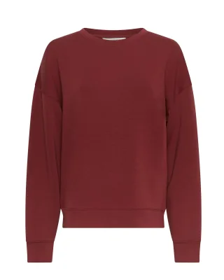 msch copenhagen - MSCHIma Q Sweatshirt syrah - Gr. - L