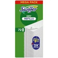 Swiffer DRY Reinigungstücher (Trockene Bodentücher, 72 Stück)