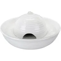 TRIXIE Trinkbrunnen Trinkbrunnen Vital Flow - weiß - 0,8 l/ø 24 × 10 cm