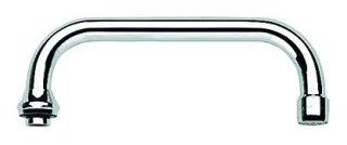 Grohe U-Auslauf 13034 Ausladung 301mm für Küchen-Wandbatterien, 1/2'' chrom, 13034000 13034000