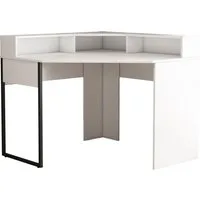 OTTO home Eckschreibtisch Moid, mit Schreibtischaufsatz, modernes Design, B. 100 cm