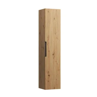 LAUFEN Hochschrank JUNA 335x353x1650 1Tür rechts m. 4 Ablg. m. Griffmulde wildeiche, H4116521092671 H4116521092671