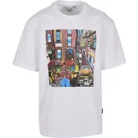 Karl Kani T-Shirt Karl Kani Woven Signature Collaboration Oversized T-Shirt (1-tlg)