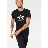 Alpha Industries T-Shirt Basic T-Shirt Baumwolle, regular fit