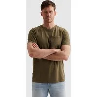 PME LEGEND T-Shirt Short sleeve r-neck single jersey gd mit Logo Stickerei