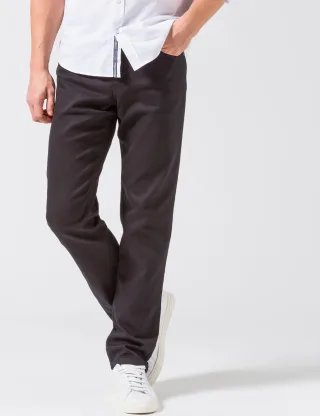 Brax Herren Five-Pocket-Hose Style COOPER DENIM, denim perma schwarz, Gr. 48/32