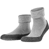 FALKE Haussocken Cosyshoe mit Merinowolle & rutschhemmender Sohle, atmungsaktiv
