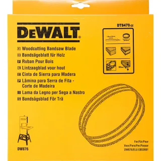 DEWALT Bandsägeblätter für DW876 - DT8470-QZ
