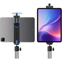 AFKSMILE Halterung Aluminium Handy Stativ Adapter, Arca-Swiss Tablet-Stativ-Adapter