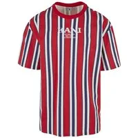 Karl Kani T-Shirt Karl Kani Herren KM241-034-1 Karl Kani Retro Striped Tee (1-tlg)