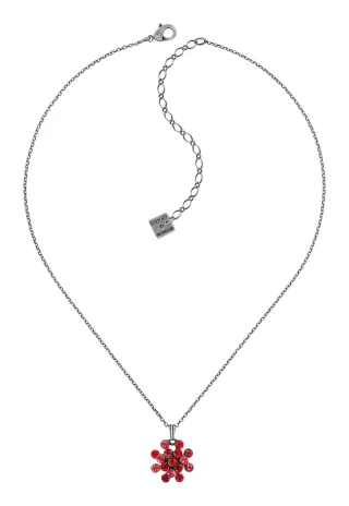 konplott - Kette - Magic Fireball Mini rot/silver