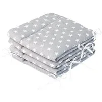 Amilian Bettnestchen Bettumrandung 210x30 cm für Kinderbett 140x70 geeignet (Kopfschutz), (Nestchen, Kantenschutz), Umrandungen