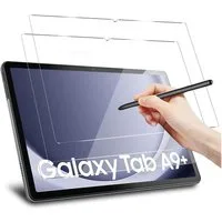 ibettertec Schutzfolie Panzerglas für Samsung Galaxy Tab A9+/A9 Plus 11 Zoll 2023, (9H Härte Gehärtetes Glas Folie mit Einfache Installation, Kratzfest,Displayschutz Schutzfolie), Kompatibel mit Samsung Tab A9 Plus (SM-X210/216/218), 2 Stück