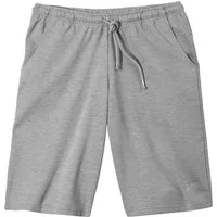 redfield Jogg-Bermudas Redfield Joggingbermuda Übergröße grau melange