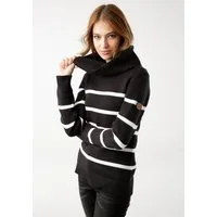 KangaROOS Rollkragenpullover mit Rollkragen, normale Passform, hüftbedeckende Länge, aus Baumwolle