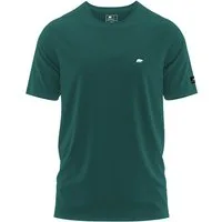 FORSBERG T-Shirt T-Shirt mit kleinem Gummi-Patch