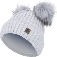 compagno Bommelmütze (1-St) Kindermütze Bommelmütze Wintermütze Beanie Mädchen Grobstrick