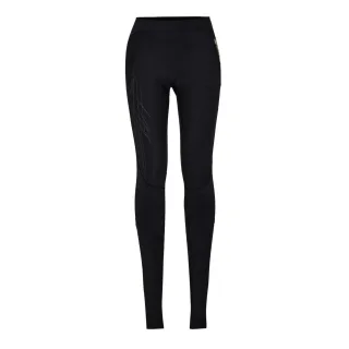 Damen Skins Lange Leggings in Schwarz