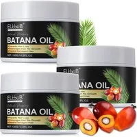 P-Beauty Cosmetic Accessories Haaröl Batana Öl für Haare Haarwachstum Gesicht Haut Nägel Vegan 120g, 3-tlg., 100% natürliche Inhaltsstoffe, Alkoholfrei, Ammoniakfrei