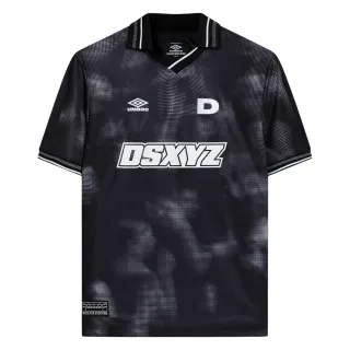 Umbro - "Drumsheds" Fußballtrikot für Herren/Damen Unisex (Grau/Schwarz)