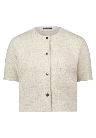 Betty Barclay - Sweatjacke Cream Beige - Gr. - 40