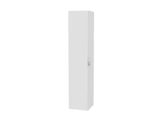 Keuco Hochschrank Edition 11 31330, Anschlag links 1 trg., anthrazit/anthrazit, 31330390001 31330390001