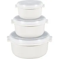 Emsa Mikrowellenbehälter Emsa Microwellen-Starter-Set, 3-teilig, (3-tlg)