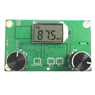DSP PLL Digital Stereo FM Radio Receiver Module 87-108MHz with Serial Control Frequency Range 50Hz-18KHz