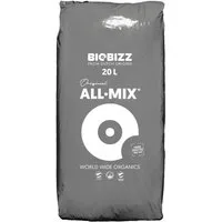 Biobizz Pflanzerde BioBizz All Mix Sack, mit Organischer NPK-Dünger, Vorgedüngtes Substrat, 20 Liter