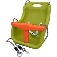 Loggyland Einzelschaukel Babyschaukel Baby- Kinderschaukelsitz - für Kleinkind, (bis 35 kg (36 Monate), mit Sicherheitsgurten. und Befestigungsringen), ab 10 Monate geeignet, Indoor & Outdoor