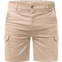 Rello & Reese Cargoshorts mit Cargotaschen & Stretchanteil Herren Kurze Hose Jeans Shorts Bermuda Regular-Fit