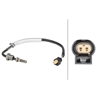 Hella Sensor f?r Abgastemperatur Mercedes 6PT358181-061