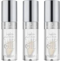 Essence Lipgloss HYDRA KISS LIP OIL, 3-tlg., mit hochglänzendem Finish