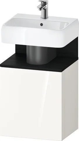 Duravit Qatego Waschtischunterbau wandhängend Weiß Hochglanz 440x350x645 mm - QA4076R16220000 QA4076R16220000