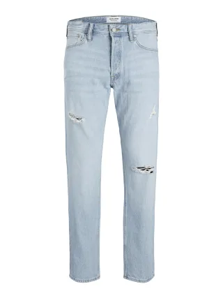 JACK&JONES - JJICHRIS JJORIGINAL SBD 120 PCW SN blue denim - Gr. - 34