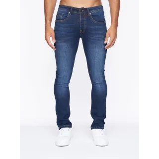 Crosshatch - "Buraca" Jeans für Herren (Dunkle Waschung)