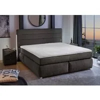 Jockenhöfer Gruppe Boxspringbett Livia, inklusive LED-Beleuchtung, 4x USB-Ladeports, 7-Zonen-TTFK-Matratze