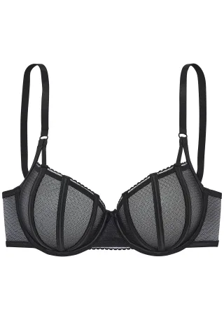LASCANA - LASCANA Bügel-BH black - Gr. - 80C