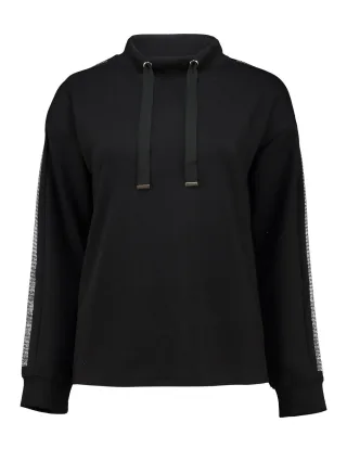 Zabaione - Sweatshirt Si44lver black - Gr. - XL