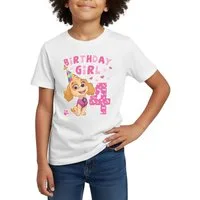 Spreadshirt T-Shirt Paw Patrol Geschenk 4 Jahre Alt 4. Geburtstag Skye Kinder T-Shirt (1-tlg)