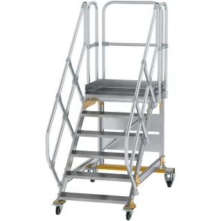 Munk Plattformtreppe 45° fahrbar Stufenbreite 800 mm - 600786