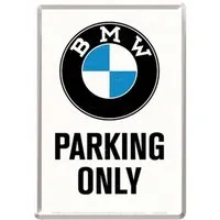 Nostalgic-Art Metallschild Blechpostkarte - BMW - BMW Parking Only