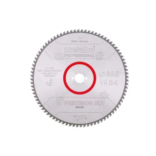 Metabo Sägeblatt precision cut wood - professional WZ 5° neg - 628229000